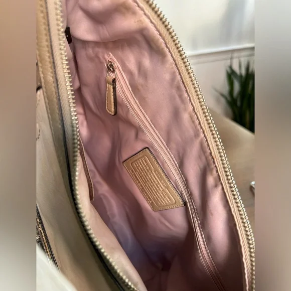 Coach Kristin Spectator Leather Python Hobo-Crossbody Bag - Picture 11 of 16